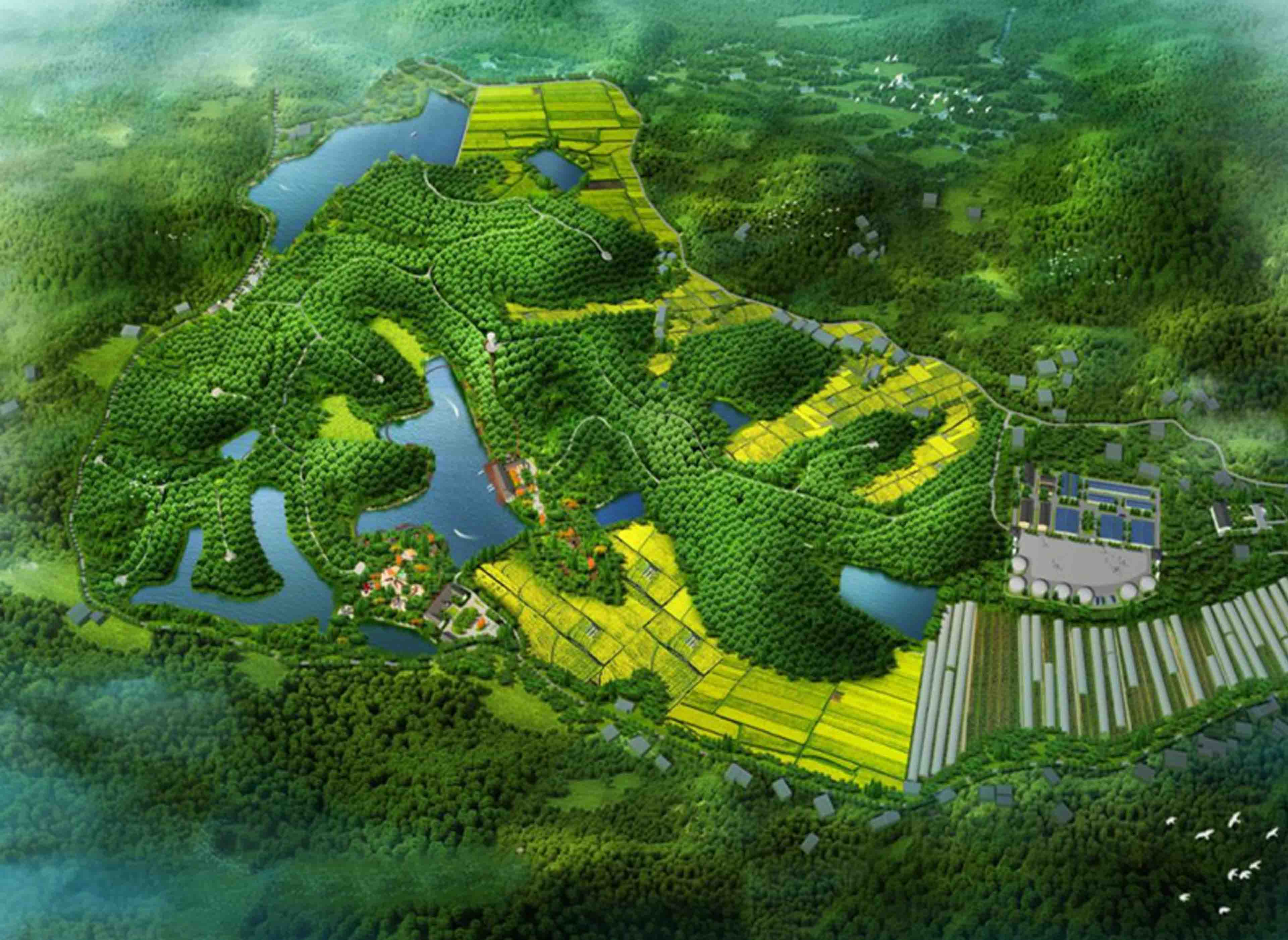 株洲石亭油茶产业园示范区详细规划